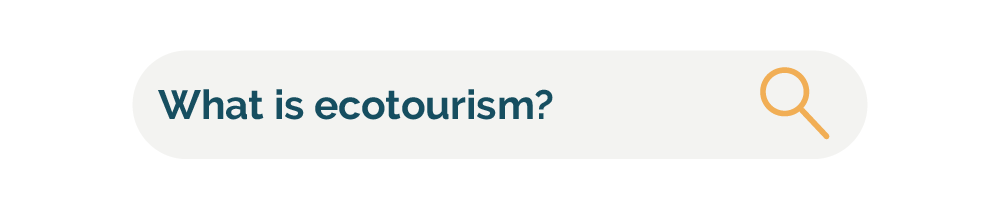 What is ecotourism? Learn more at Intego Travel. 